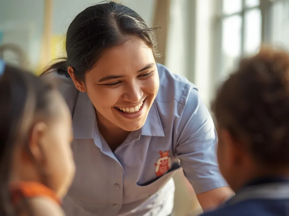 Children and educator